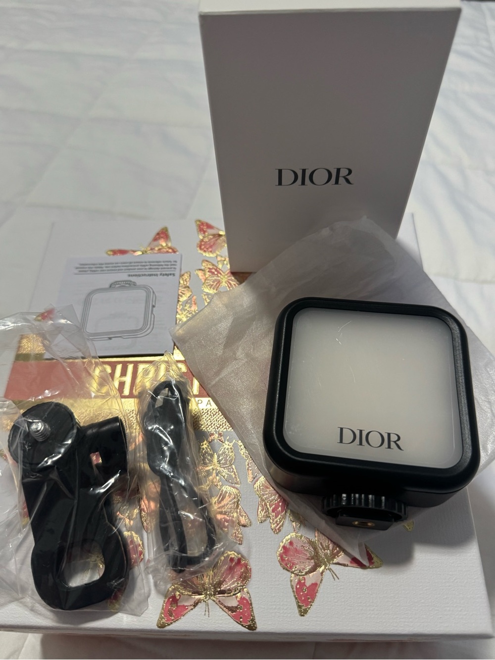 Dior LED Pocket Light in Black and White